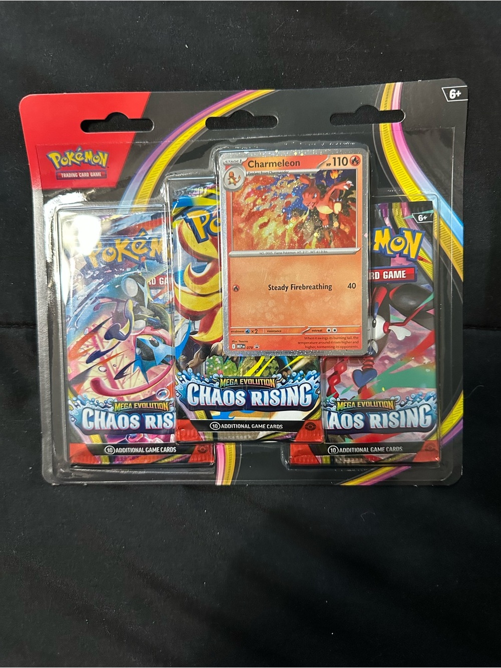 Pokémon Chaos Rising 3 Pack Blister Brand New